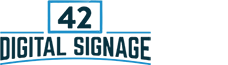 42 Digital Signage logo and branding for Ready ordering solutions.